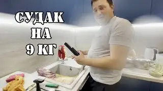 Разделываем судака на 9 кг