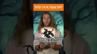 Did You Know The Headless Horseman is an Irish Myth? #shorts #halloween #irishmythology #didyouknow