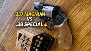 S&W 327 N 8 Shot 357 Magnum против 38 Special🔥