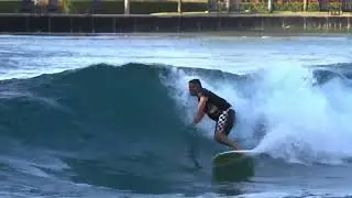 Surf de longboard Boa Vista village ( fazenda Boa Vista ) (longboard piscina)