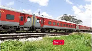 classic honking and a rare livery of moula Ali shed alcos pass through a LC