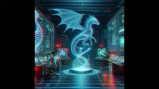 Mixed animal: Dragon mixed with T-Rex. #ai #mix #hybrid #fusion