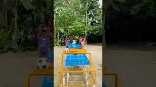 Who Can Score the Ball in the Net? #shorts #newsfeed #shortsfeed #trending