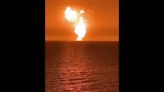 🚨⚠🚧Grande explos&atilde;o no mar