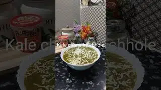 काले चने के पालक वाले छोले बनाया क्या