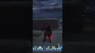 my custom batman character in DCUO
