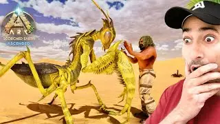 I WAS'NT EXPECTING MY NEW MANTIS TO HAVE SECRET POWERS...ARK SCORCHED EARTH