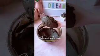 Chocolate ganache recipe #shorts #viralshort #chocolateganacherecipe #chocolatetrufflecake #ganache