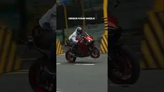 CBR650R Power Wheelie #honda #shorts #motorcycle #rider #bikelife #bikers #moto #trending #sound fyp