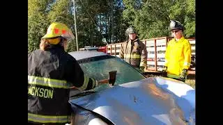Crash Victim Extriction 1 Part 2 Windshield and Glass
