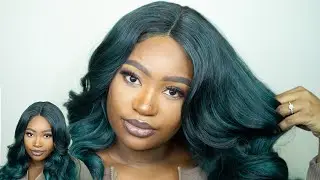 SENSATIONNEL SYNTHETIC HAIR EMPRESS NATURAL CENTER PART LACE FRONT WIG - TRISSA INSTALL & REVIEW