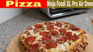 Замороженная пицца, духовка Ninja Foodi XL Pro Air с подогревом