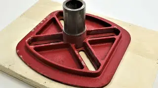 With This Device The Machine Drills Holes Much Faster