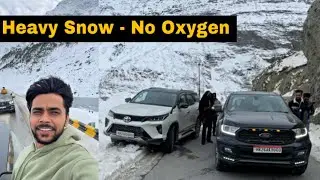 Himachal Tour Ep-6 | Fortuner 4*2 In Snow - Slipping ? | Love Kataria Vlogs