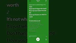 Black Hair~Alex G