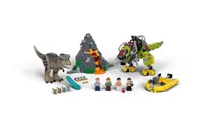 LEGO Jurassic World Бой тираннозавра и робота-динозавра 75938