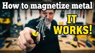 How to magnetize metal