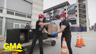 Providing food relief to communities in crisis