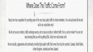 Best Solo Ad Traffic