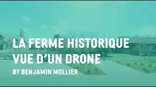 La ferme historique d'UniLaSalle Beauvais vue d'un drone by Benjamin Mollier