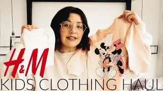 H&M KIDS CLOTHING HAUL + TRY ON | SPRING/SUMMER 2022 | INC DISNEY CLOTHING