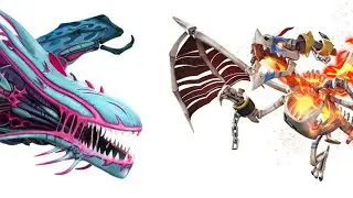 SKULLY vs ANOMALYIS DRAGON - Hungry Dragon