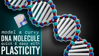 CAD Modeling a DNA Molecule with Plasticity