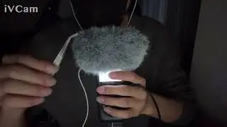 【ASMR】もふもふマイクに直接耳かき