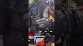 Battle Vest I Hydration Pack I Hydration Backpack  #motorcycle #hydration #motovlog
