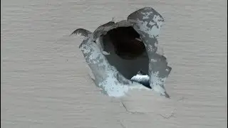 Bay View homeowner finds bullet hole in bedroom wall