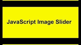 How to create image slider in JavaScript