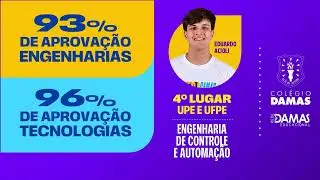 Aprova&ccedil;&otilde;es na Unicamp, UFPE, UFRPE, UPE e aprova&ccedil;&otilde;es em Engenharia e Tecnologias