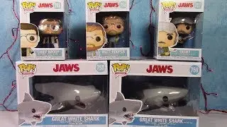 Funko POP! Jaws Collection Chief Brody - Matt Hooper - Quint Unboxing