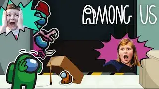 Assistant and Ryan Are Imposters in Among Us Challenge @LittleHeroes15