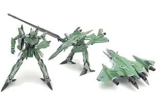 Bandai VF 27 Renewal Battroid to Fighter
