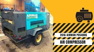 USED 2016 AIRMAN PDS400S AIR COMPRESSOR | Leavitt Machinery [USED EQUIPMENT] 1-888-247-0567