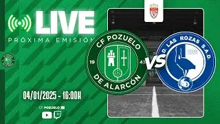 🔴 DIRECTO | CF POZUELO JUVENIL A 🆚 LAS ROZAS CF C | J15