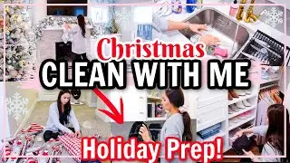 CHRISTMAS 2020 CLEAN WITH ME! HOLIDAY PREP! WINTER CLEANING MOTIVATION! | Alexandra Beuter