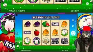 Reelspins with SpinWolf:  May 1/21 SC9 - Game 1 of 10 - Bar Bar Black Sheep 5 Reel