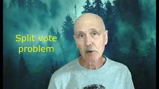 Vote splitting and the two party system