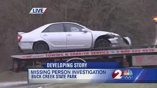 Car pulled from water during missing persons investigation