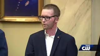 Danville City Councilman Lee Vogler announces his return home after brutal attack