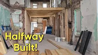 Lintel Replacement & Continued 2nd Floor Joist Installation | Abandoned Rotten Reno Rebuild Ep. 16