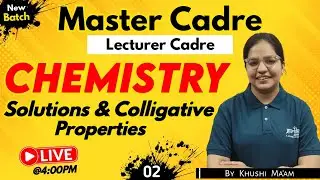 Master Cadre Science Chemistry Preparation | Lecturer Cadre Chemistry | Important Class