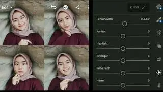 Rumus Lightroom Selfie Ala Selebgram|| Lightroom tutorial mobile preset||