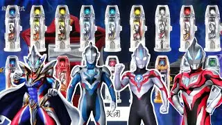 PART 2 SEMUA JURUS DAN CAPSULE DI GAME ULTRAMAN - GEED RISER
