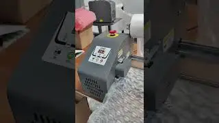 Demonstration of air cushion machine work.