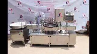 Eye/Ear drops Filling machine,3-piece filling plugging capping machine 60bpm FILLPACK INDUSTRIES