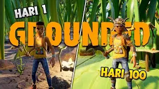 Gua Mencoba BERTAHAN HIDUP 100 Hari Sekecil SEMUT Di Grounded