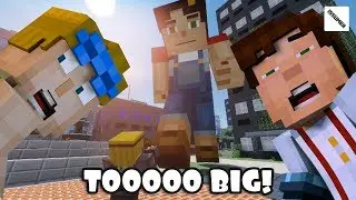 BIG JESSE(F) Inside of Her Stomach! Minecraft Animation